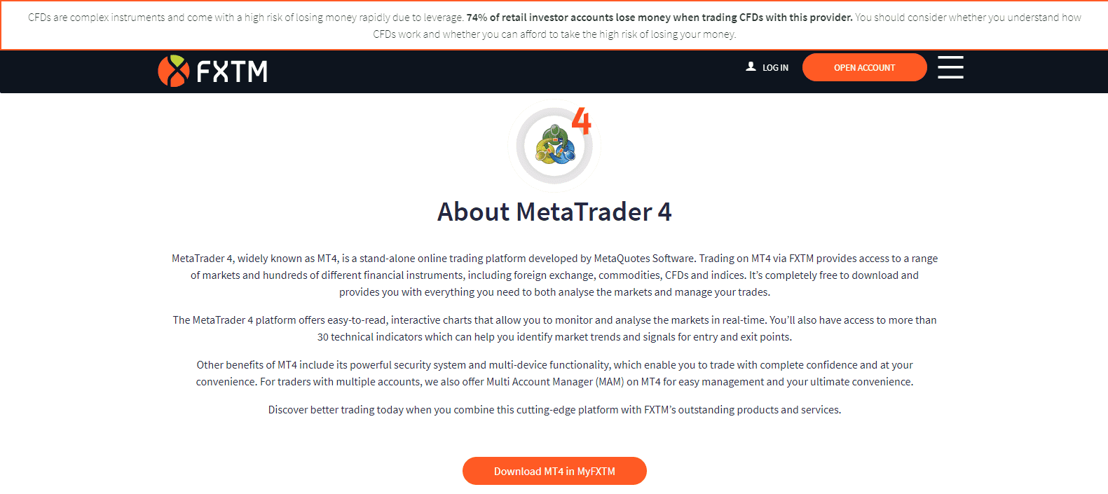 /files/MetaTrader 4 Scarica da FXTM.png "MetaTrader 4" Scarica da FXTM